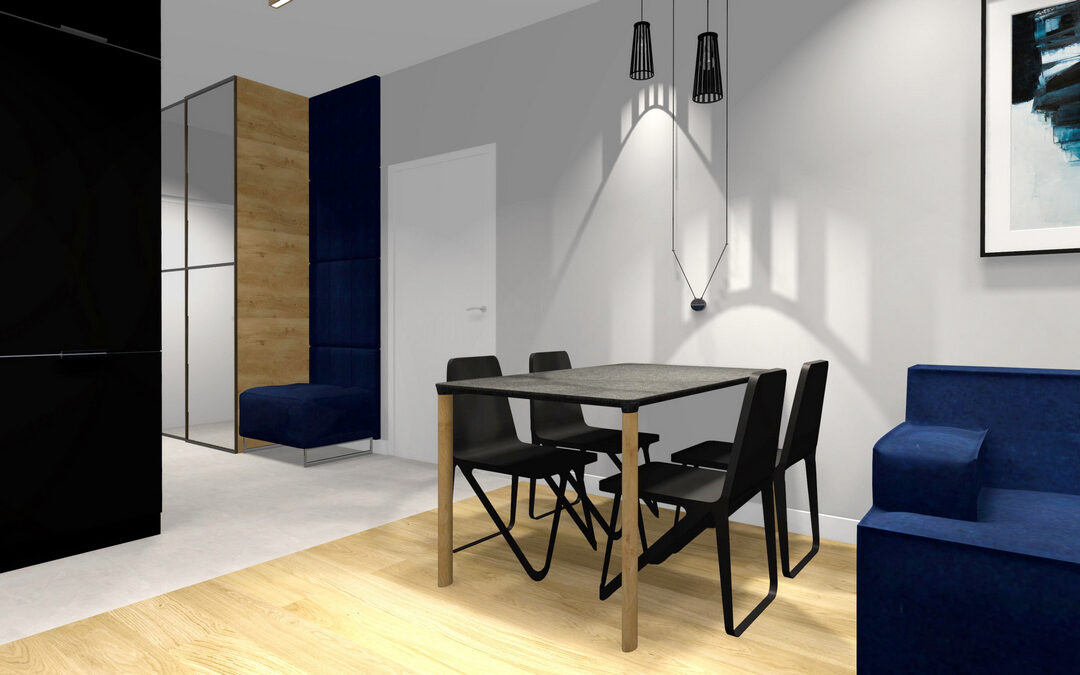 Wykończenie mieszkania 50 m2 – minimalistyczne trendy dla singla